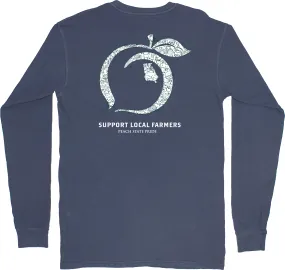 YOUTH - Support Local Farmers Long Sleeve Tee